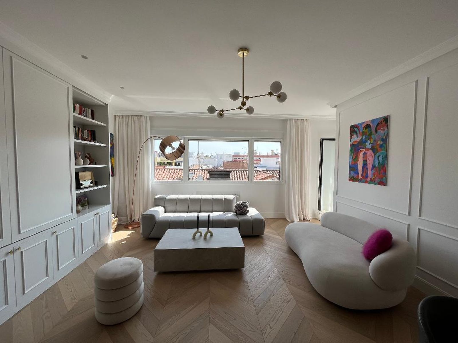 Las imágenes de la casa de una gaditana en el centro de Madrid