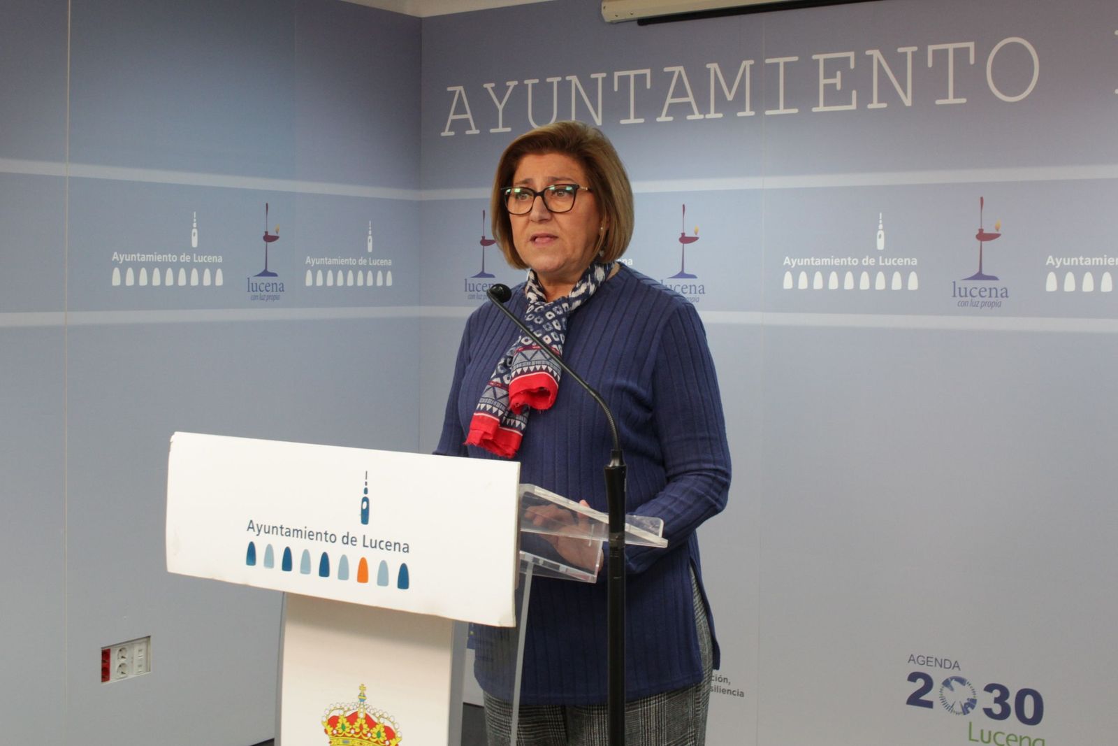 La concejala de Urbanismo de Lucena, Charo Valverde.