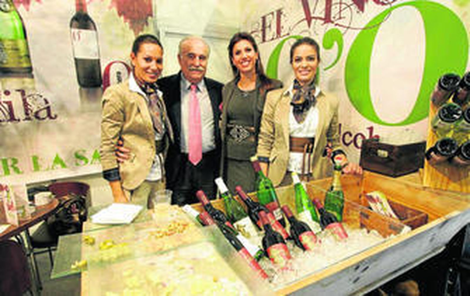 Manuel Sales, presidente de Bodega La Tautila, estuvo presente con sus productos en la pasada edición de Ferial.