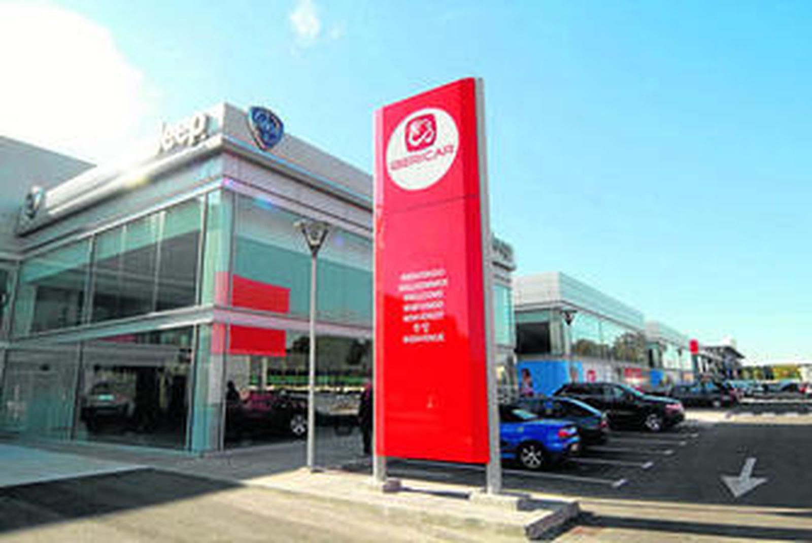 Instalaciones de la nueva ciudad del automóvil, que se inaugura hoy.