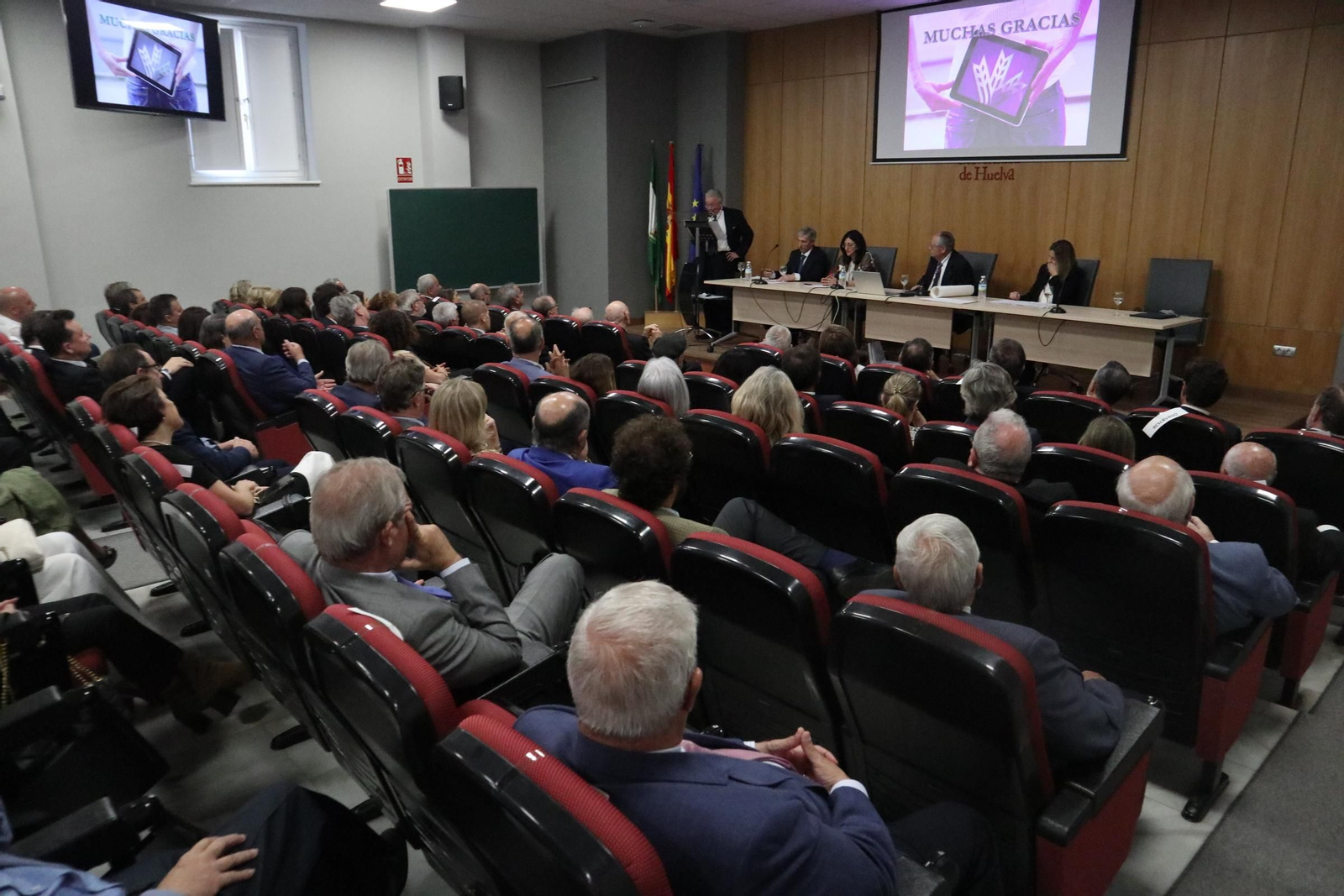Acto de ingreso a la Academia de Ciencias, artes y Letras de Huelva de José Luis García Palacios