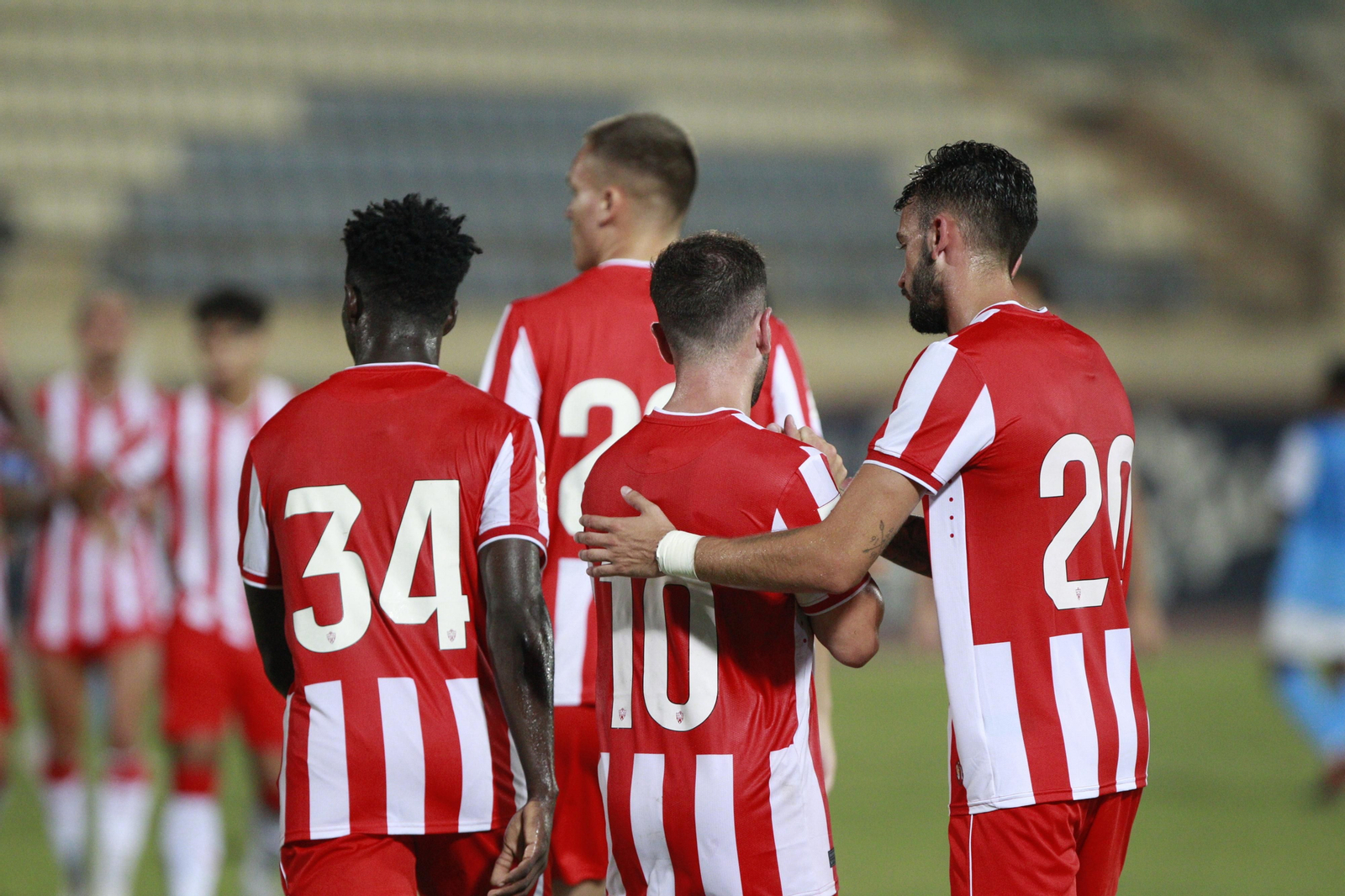 Imágenes del amistoso El Ejido-U.D. Almería