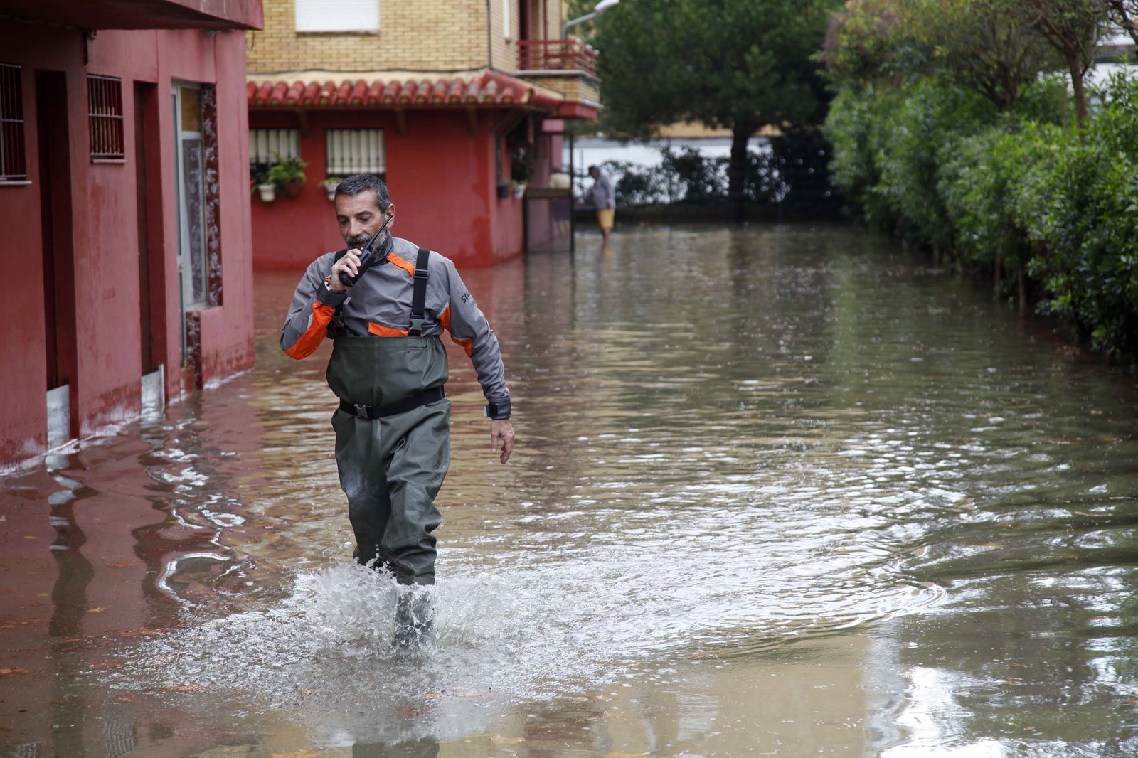 Inundaciones en las calles de municipios de la costa.