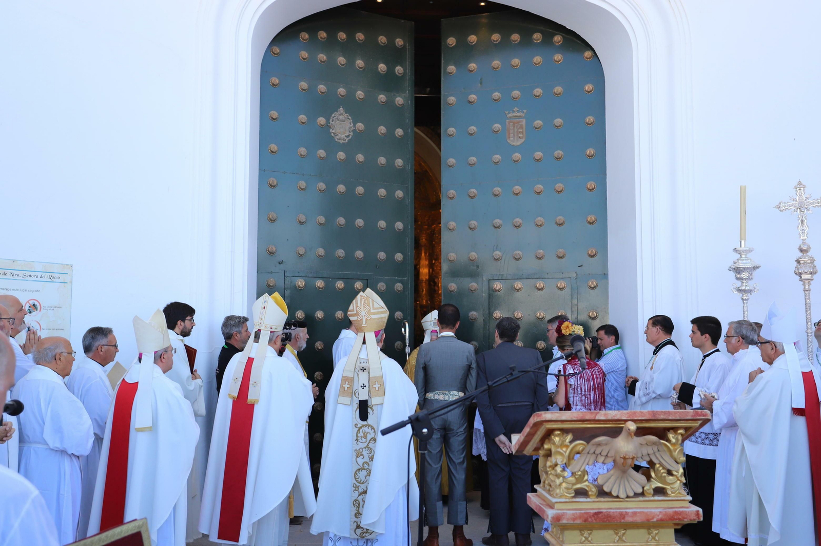 Momento en que se inauguró el Año Jubilar.
