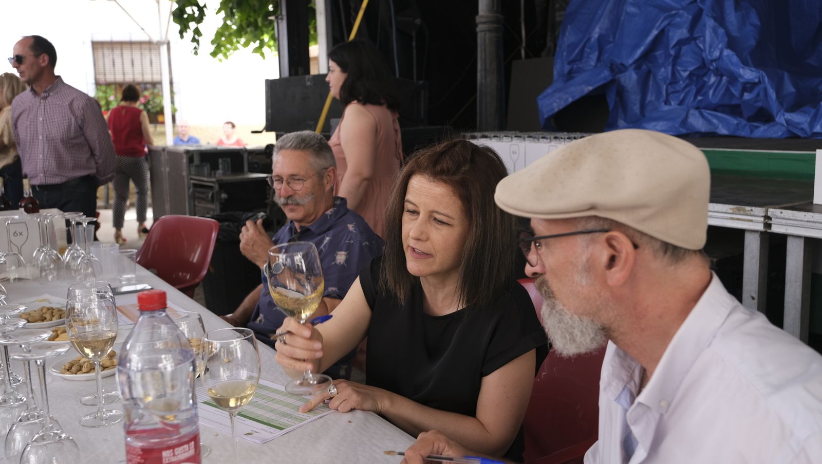 Imágenes del concurso de cata de vinos de las Fiestas de Abrucena 2022