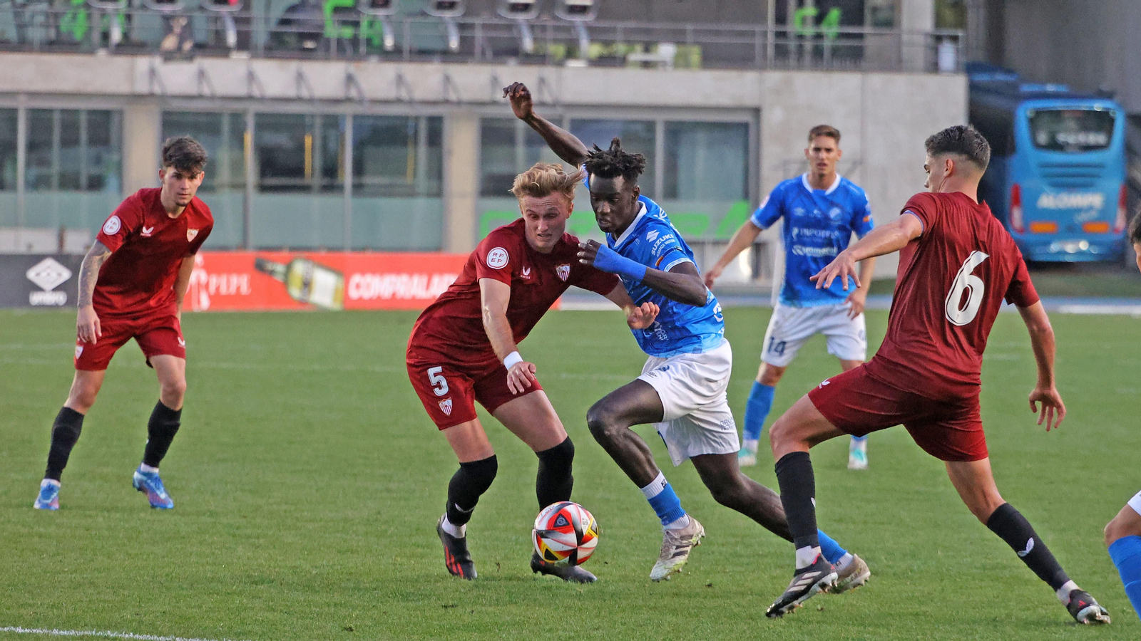 Partido del Xerez DFC - Sevilla C en Jerez