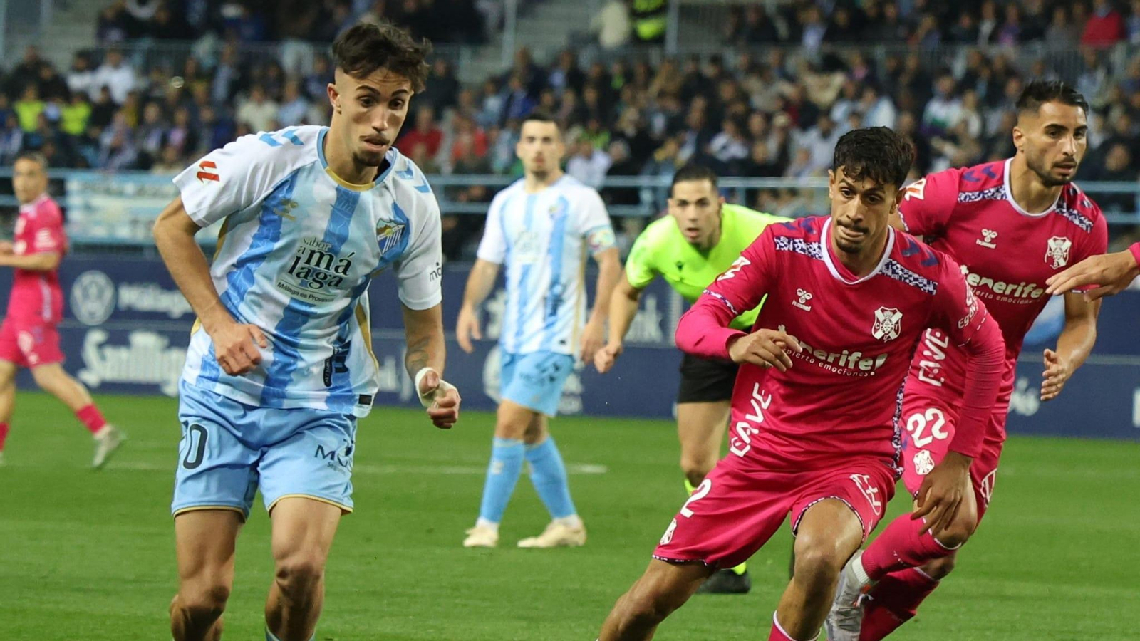 El Málaga CF-CD Tenerife, en fotos
