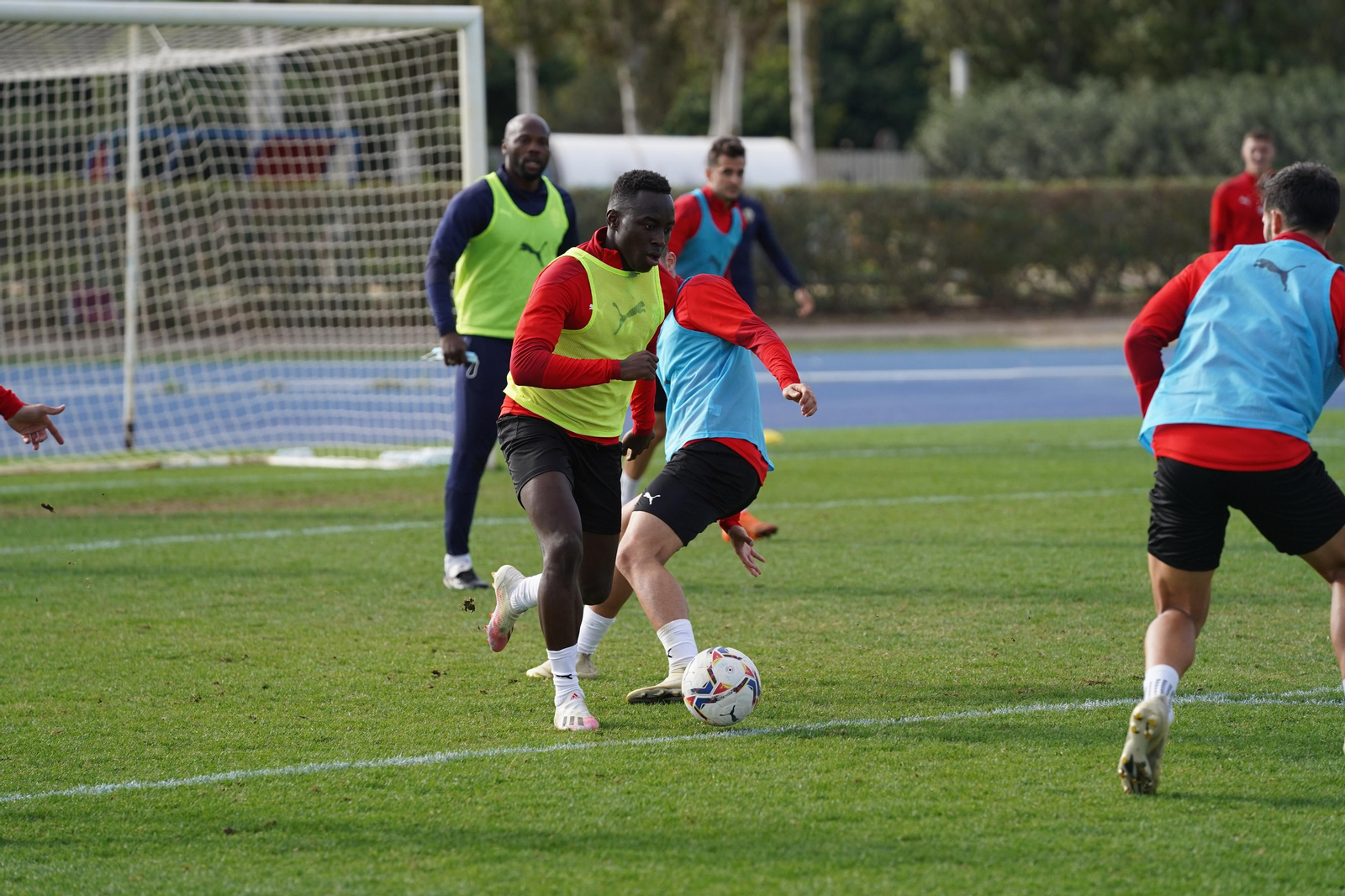 Fotogalería del entrenamiento del Almería, sábado 21