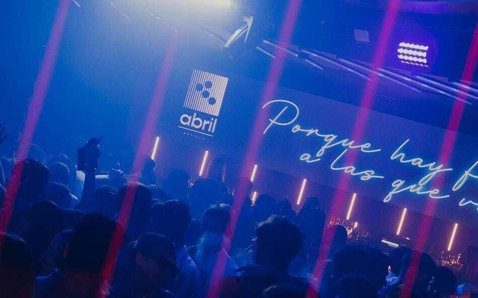 La sala Abril, donde se celebrará la fiesta de este lunes.