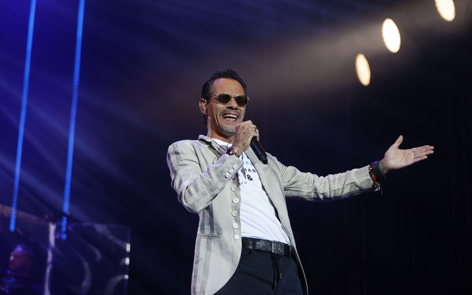 Las imágenes del concierto de Marc Anthony en Sevilla