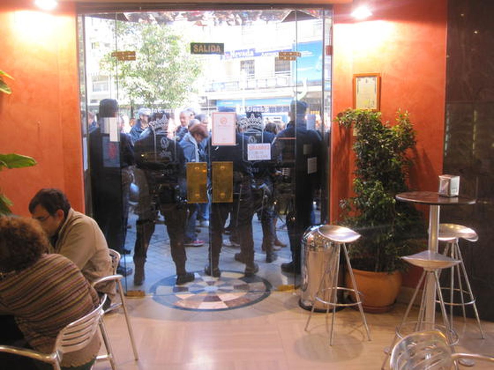 Las imágenes de la huelga general en Granada