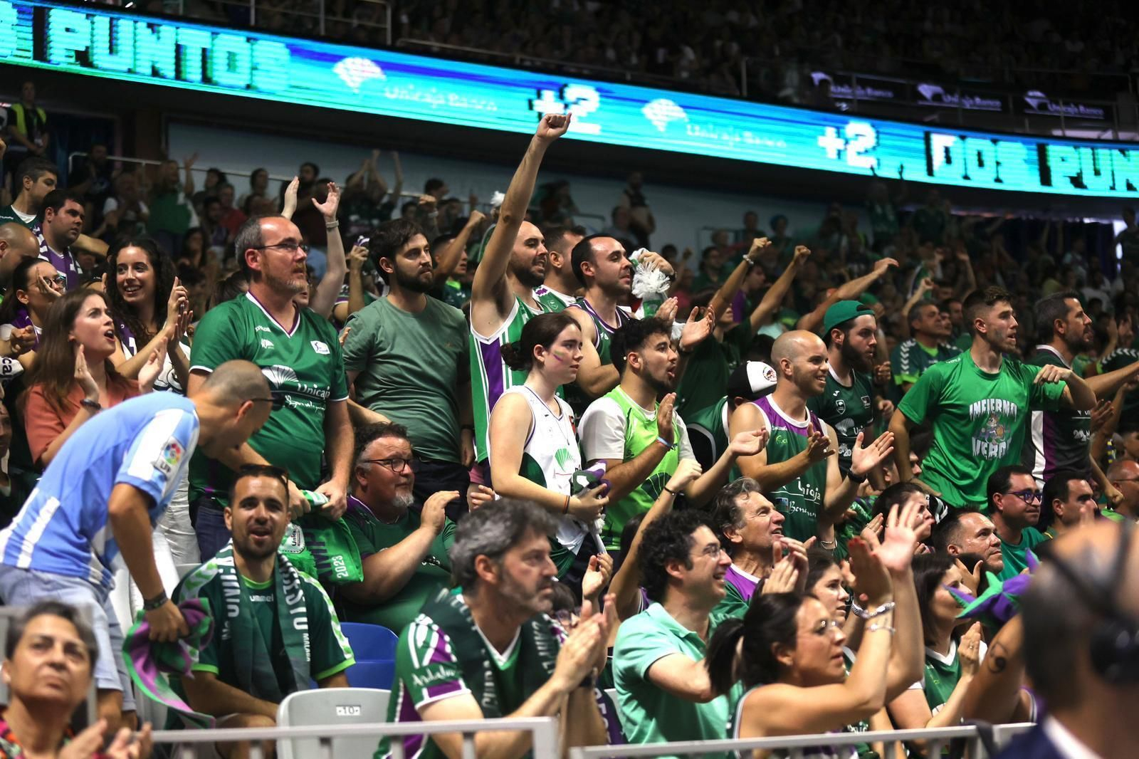 El tercer partido de las semifinales Unicaja-FC Barcelona, en fotos