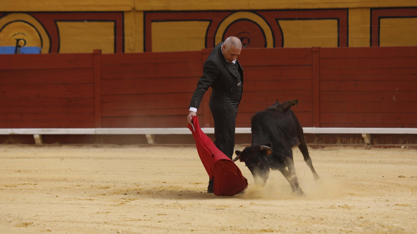 La clase magistral de tauromaquia organizada por Miguelete, en imágenes