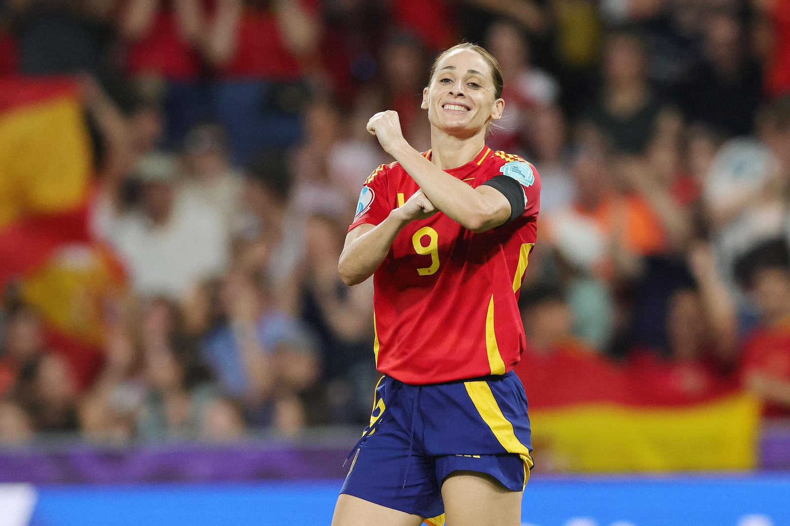 Las fotos del España-Portugal en la Eurocopa femenina