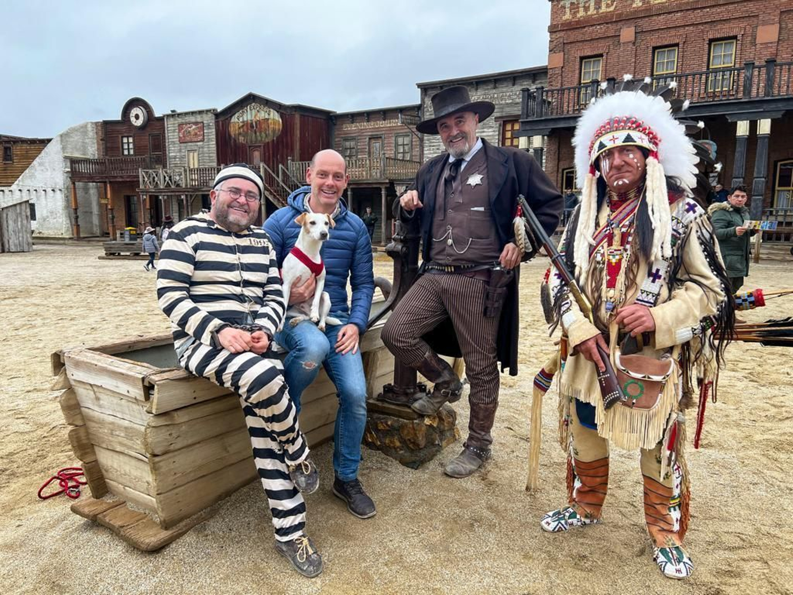 Pipper, en el Mini Hollywood de Tabernas.