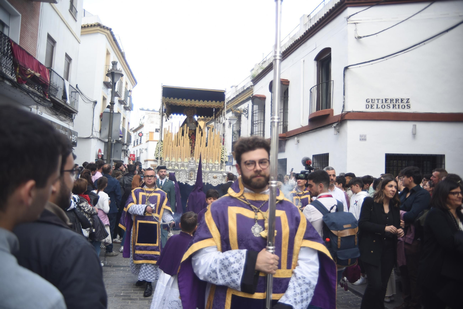 Las imágenes de la hermandad del Calvario el Miércoles Santo en Córdoba