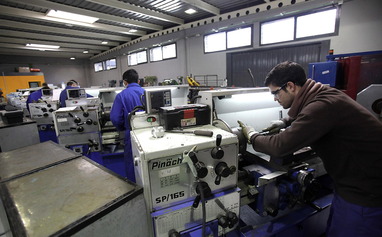 Imagen de archivo de los talleres del Virgen de las Nieves.