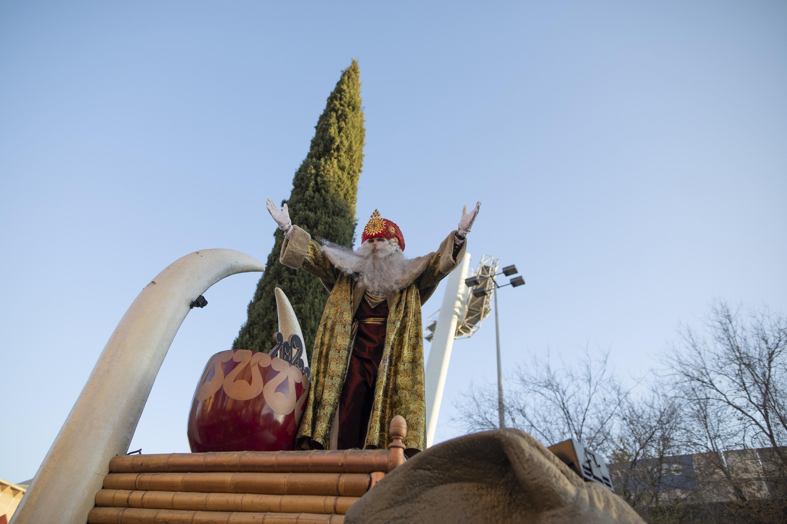 La cabalgata de los Reyes Magos de Granada, en imágenes