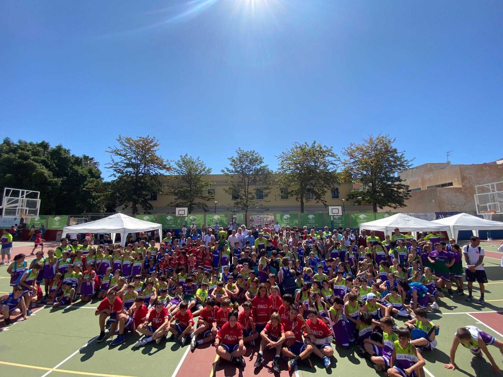 El III Torneo Leyendas EBG Málaga y sus participantes.