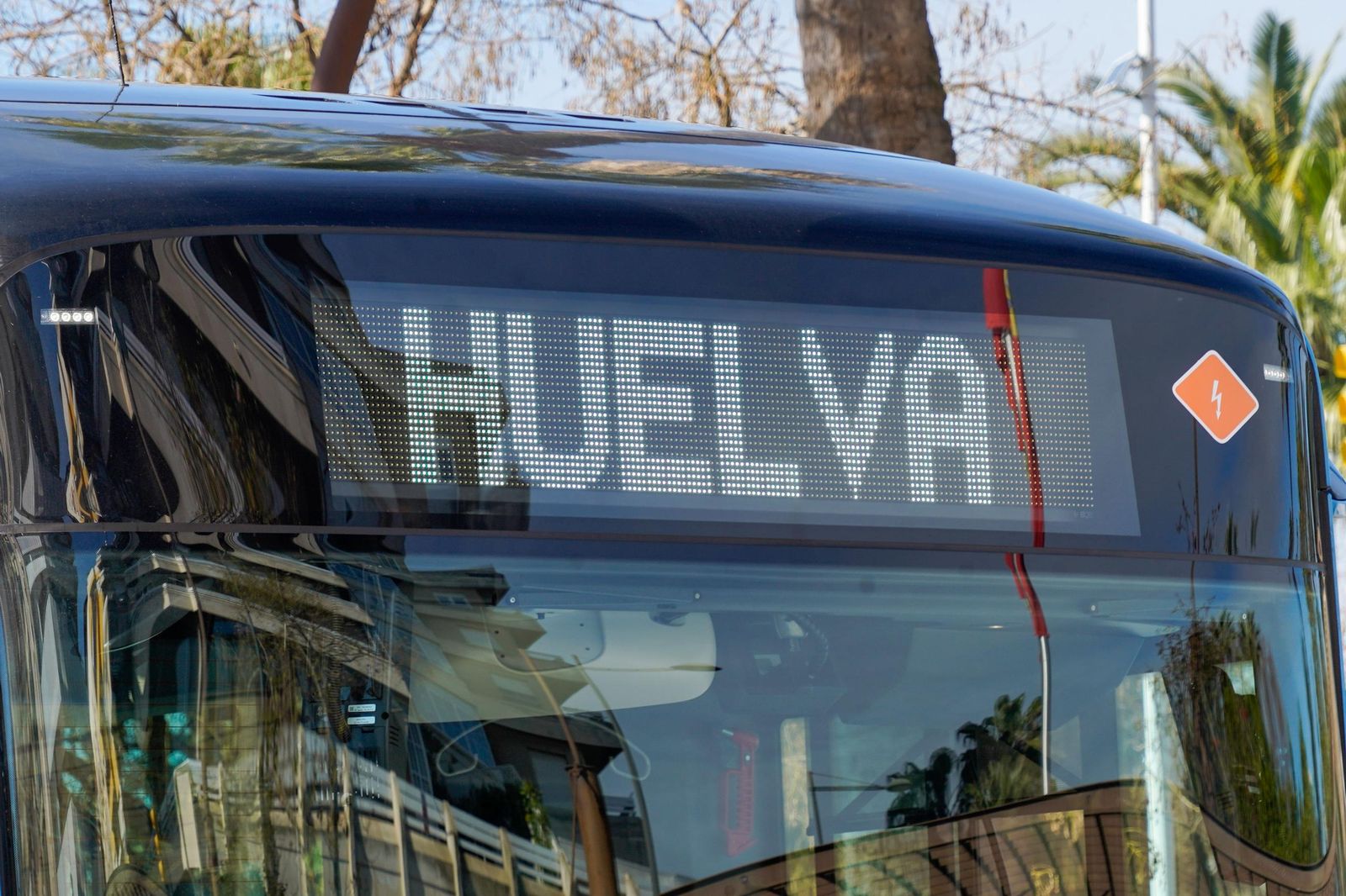 Imágenes de la presentación de los nuevos autobuses eléctricos