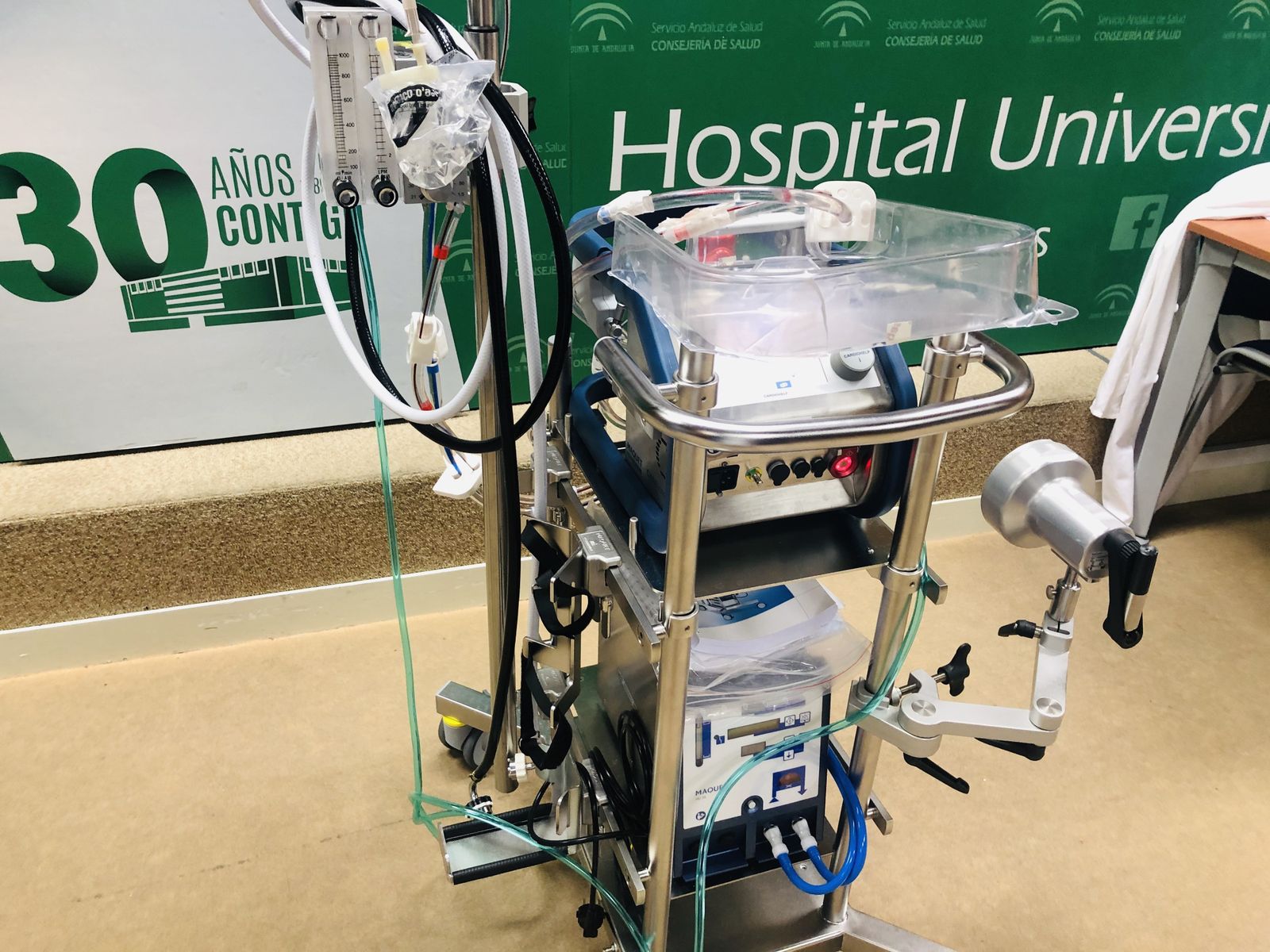 El equipo que acaba de incorporar el Clínico.