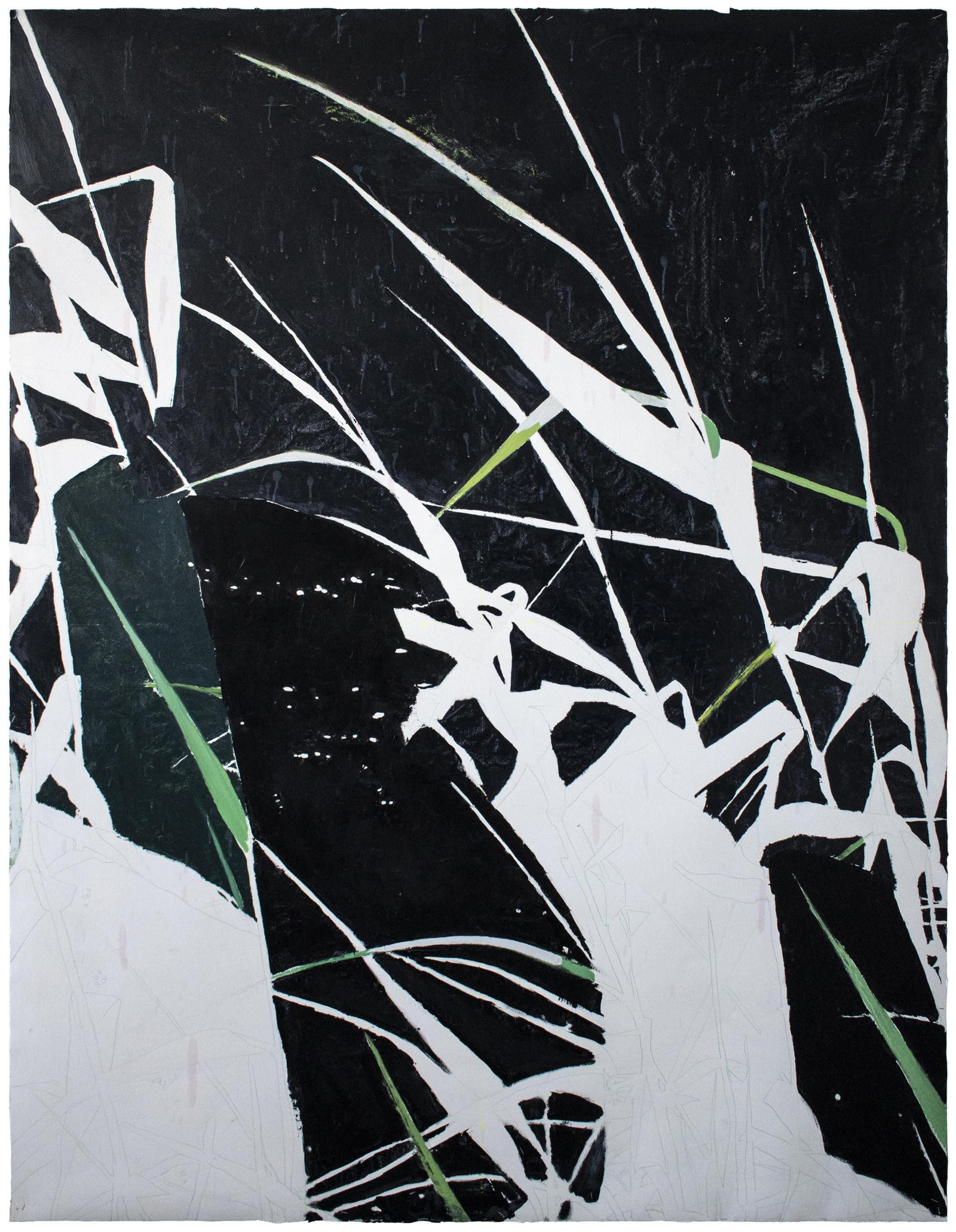 Vista parcial de una de las obras de José Carlos Naranjo.