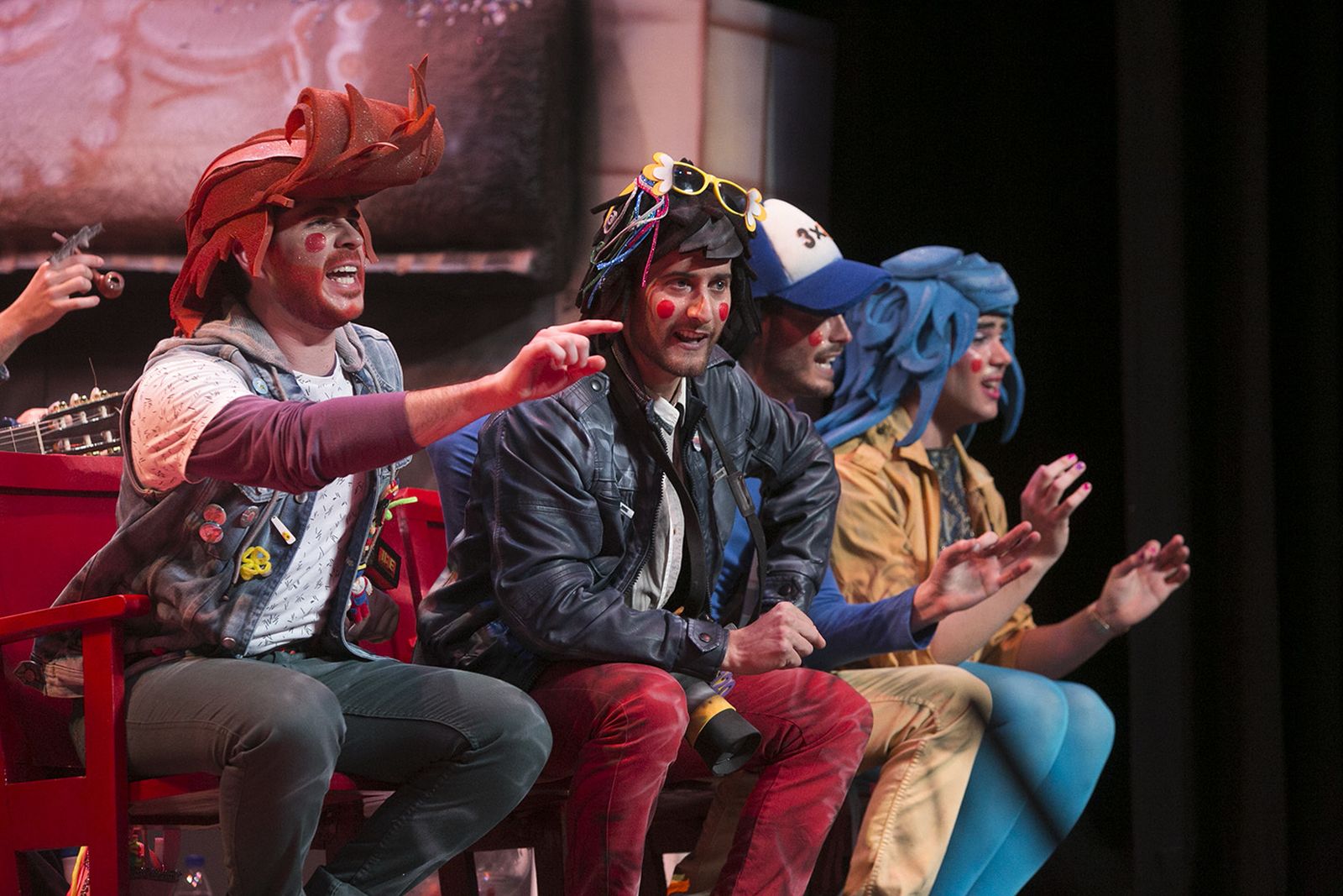 Las imágenes de la octava preliminar del Carnaval Colombino