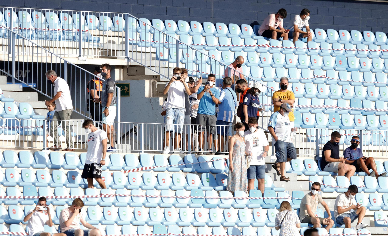 El Málaga CF-Mirandés, en fotos