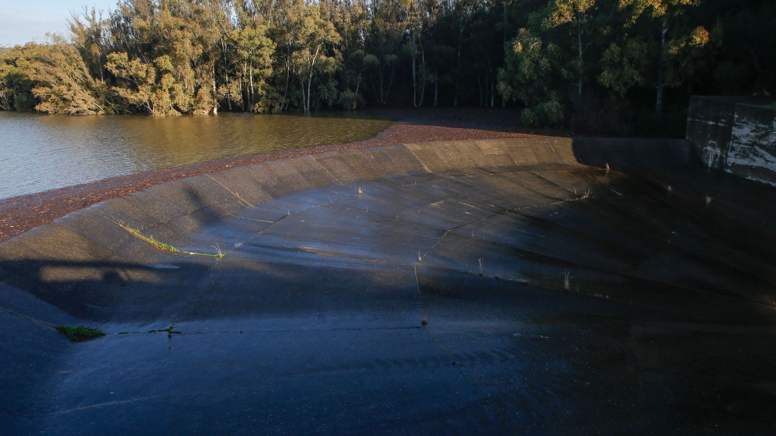 Las fotografías del embalse de Guadarranque este Día de Reyes