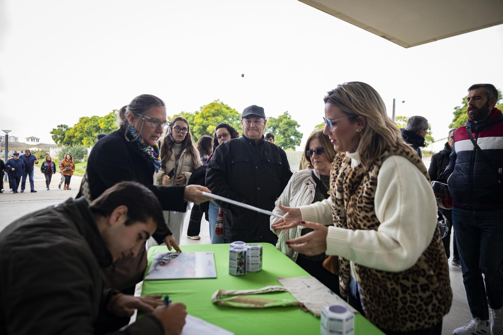 Inauguración del mural del Voluntariado en Jerez