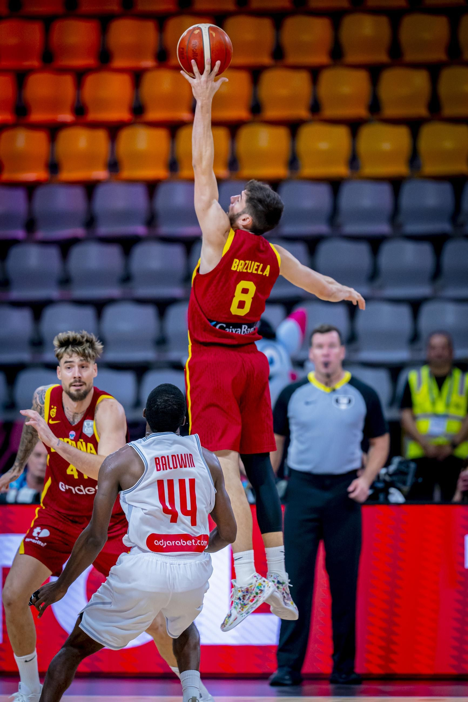 Las fotos del Georgia - España de baloncesto