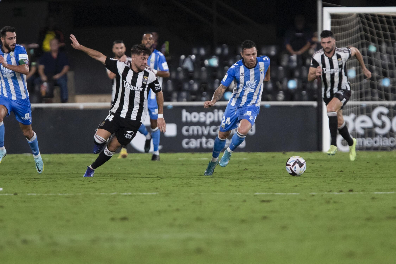 Las fotos del Cartagena-Málaga CF