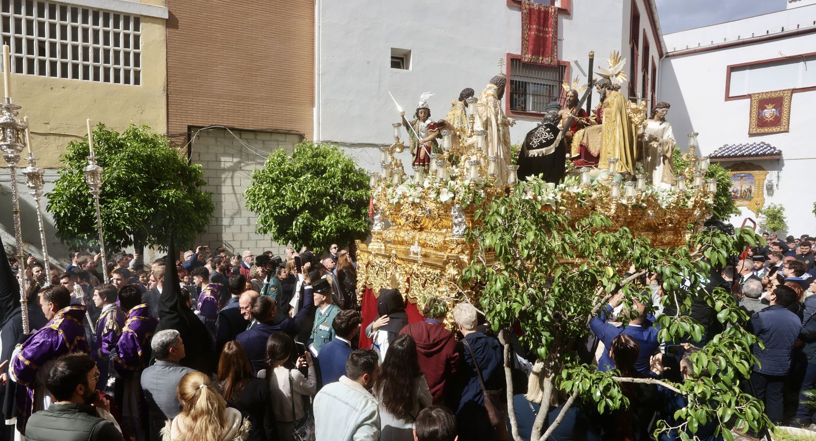 Las imágenes de la hermandad de La Trinidad en la Semana Santa de Sevilla 2024