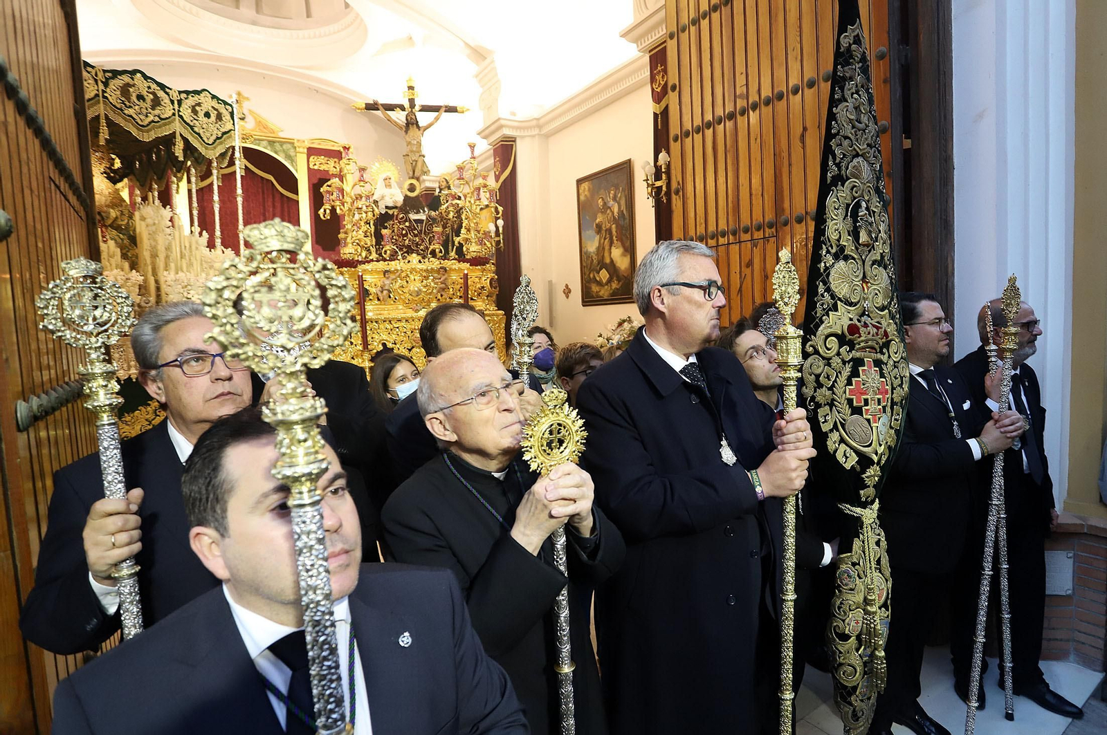 Imágenes del Nazareno en la madrugá de Huelva