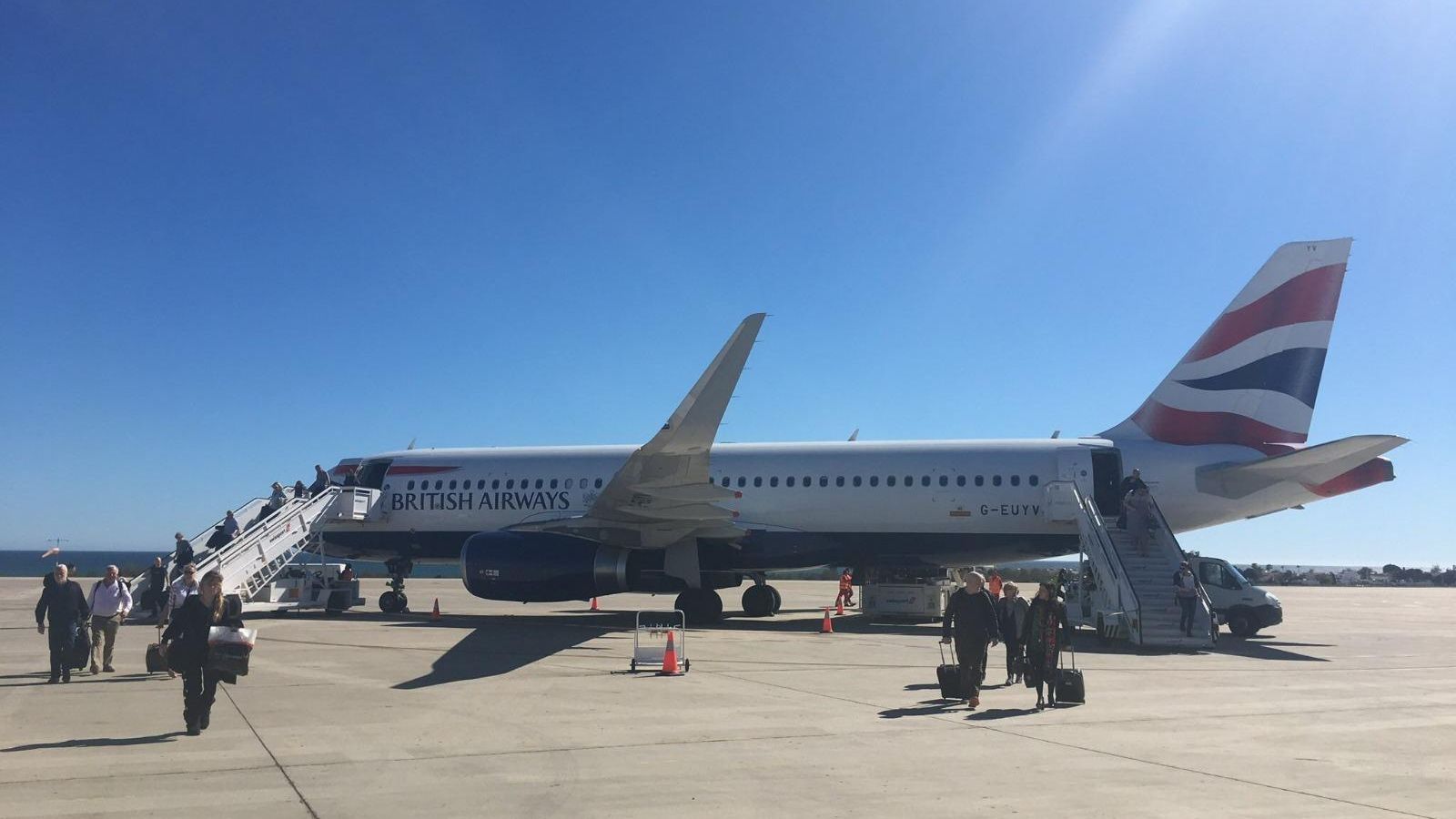 British Airways recuperó el vuelo entre Almería y Londres en marzo de 2018