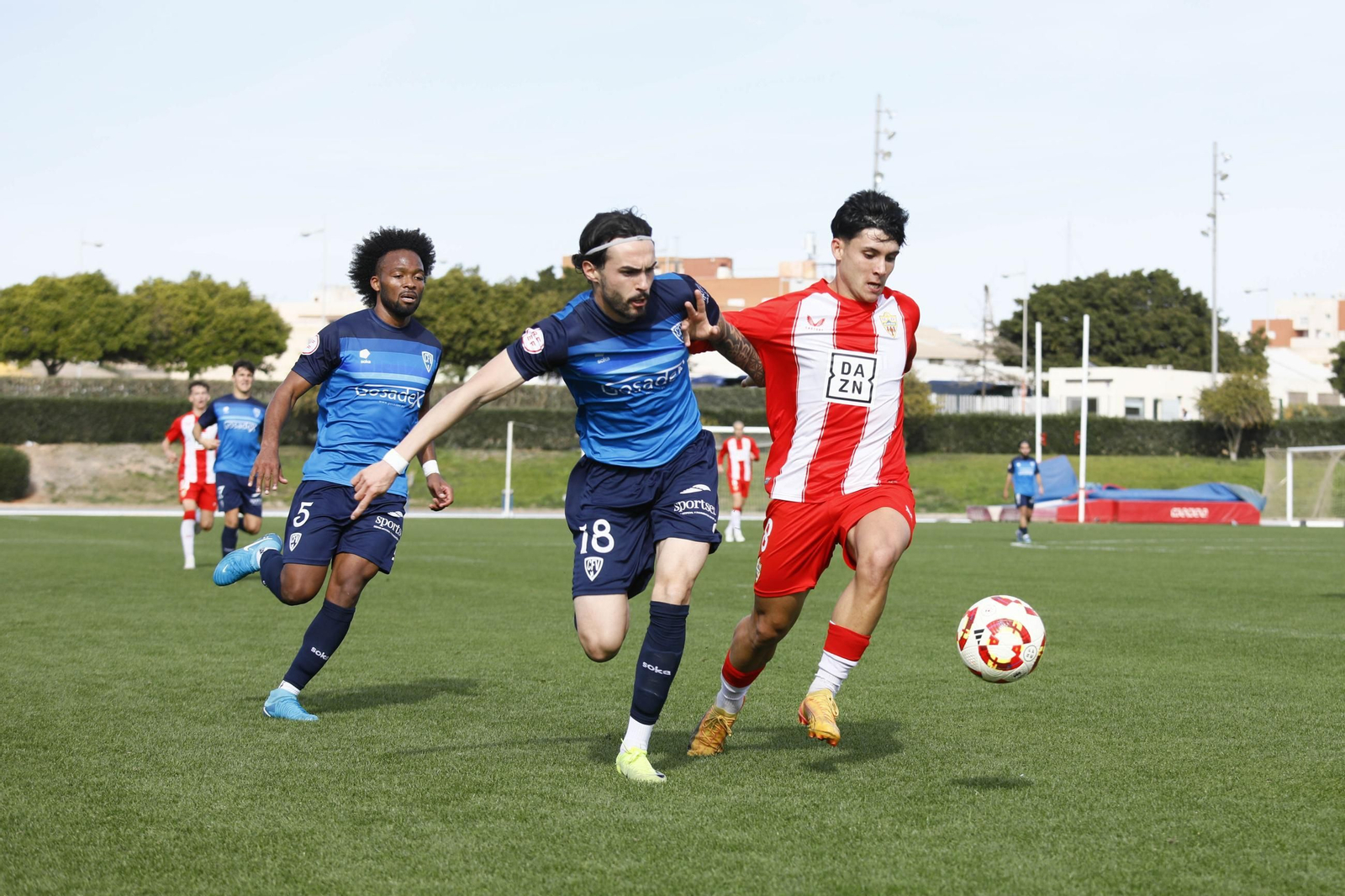 Imágenes del partido entre Almeria B contra Villanovense de segunda RFEF