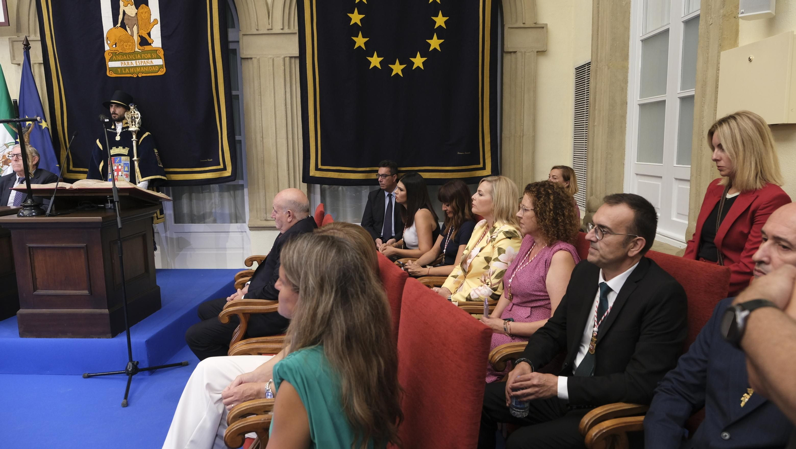 Imágenes del acto de constitución de la Diputación de Almería