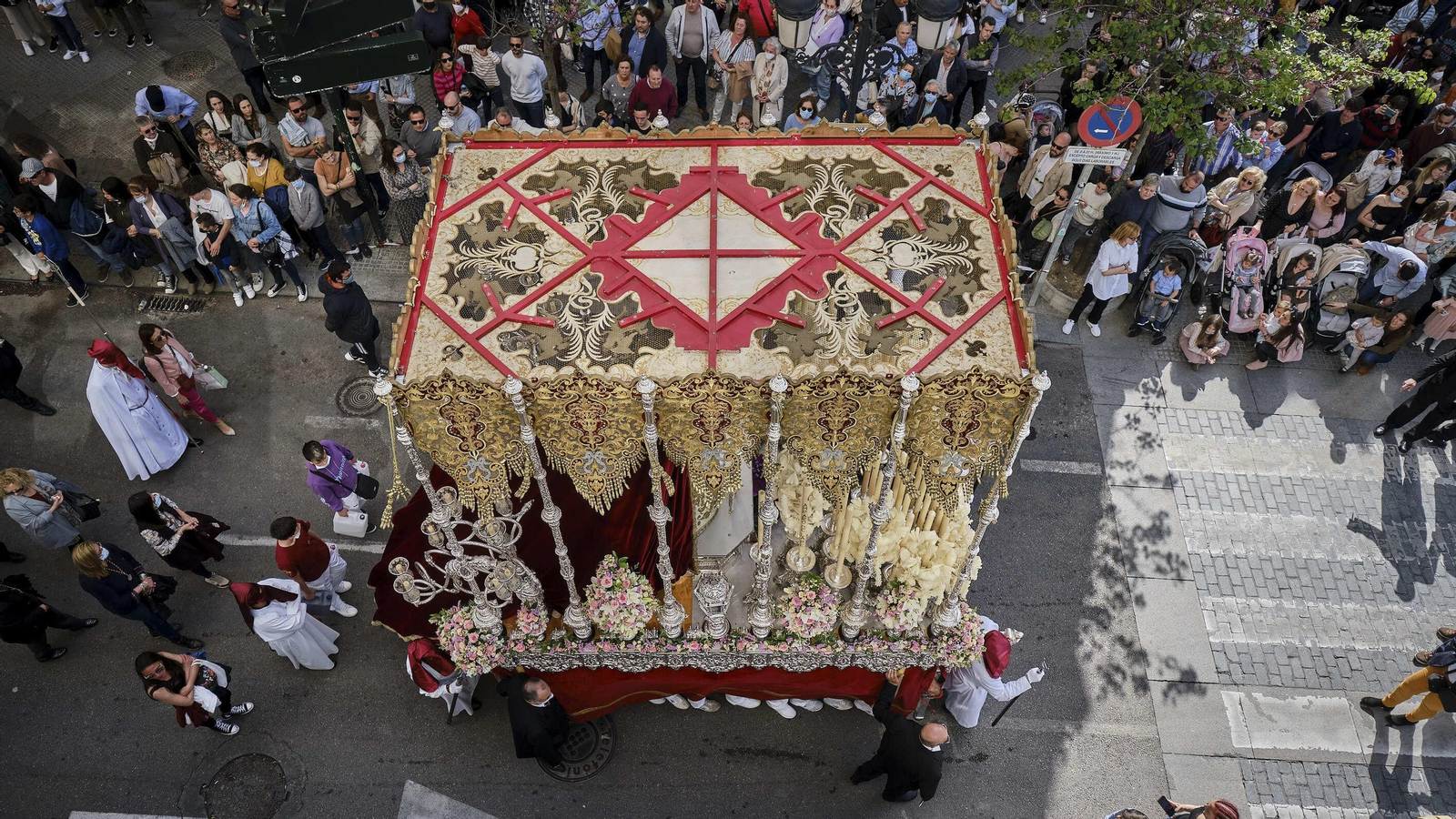 Cofradía de La Borriquita. Semana Santa de Cádiz 2022