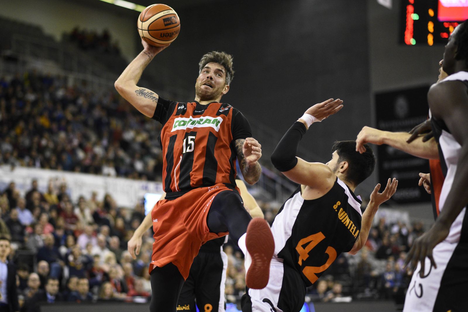 Guille Rubio tuvo una actuación espectacular ante el Lleida