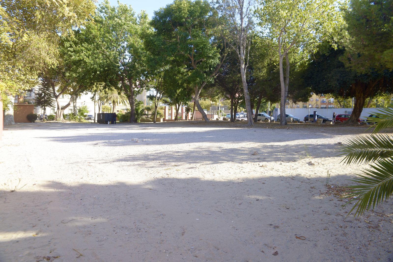 Fotos de los jardines Saccone en La Línea