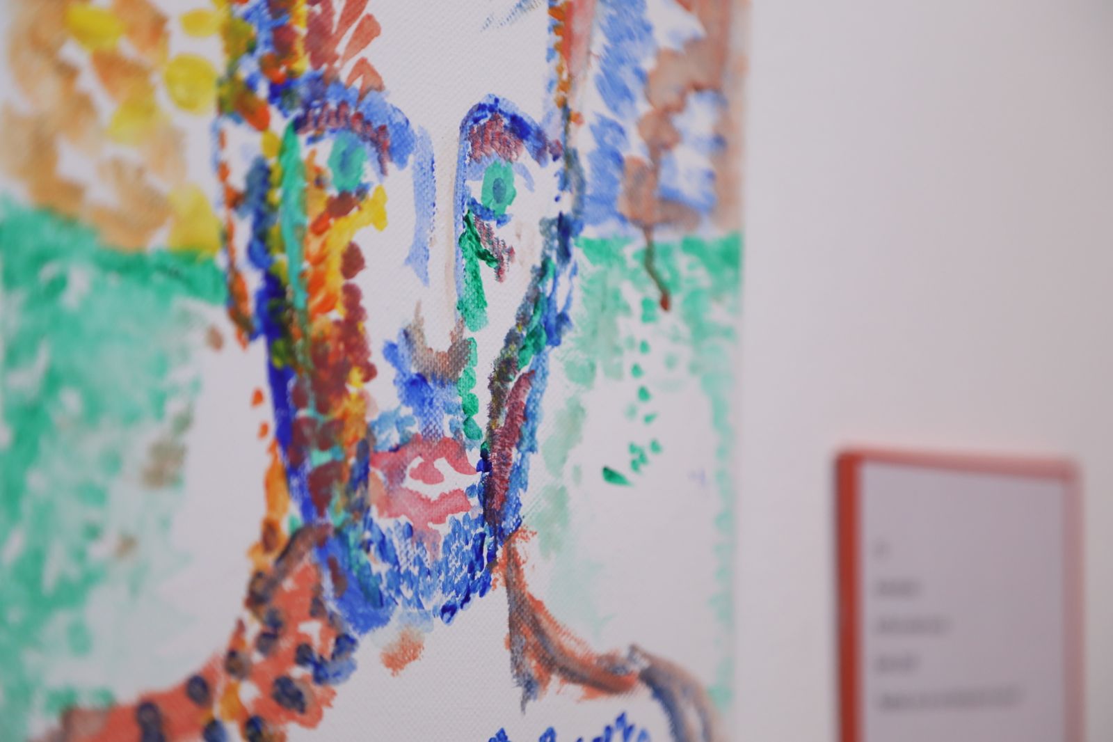 Uno de los trabajos expuestos.