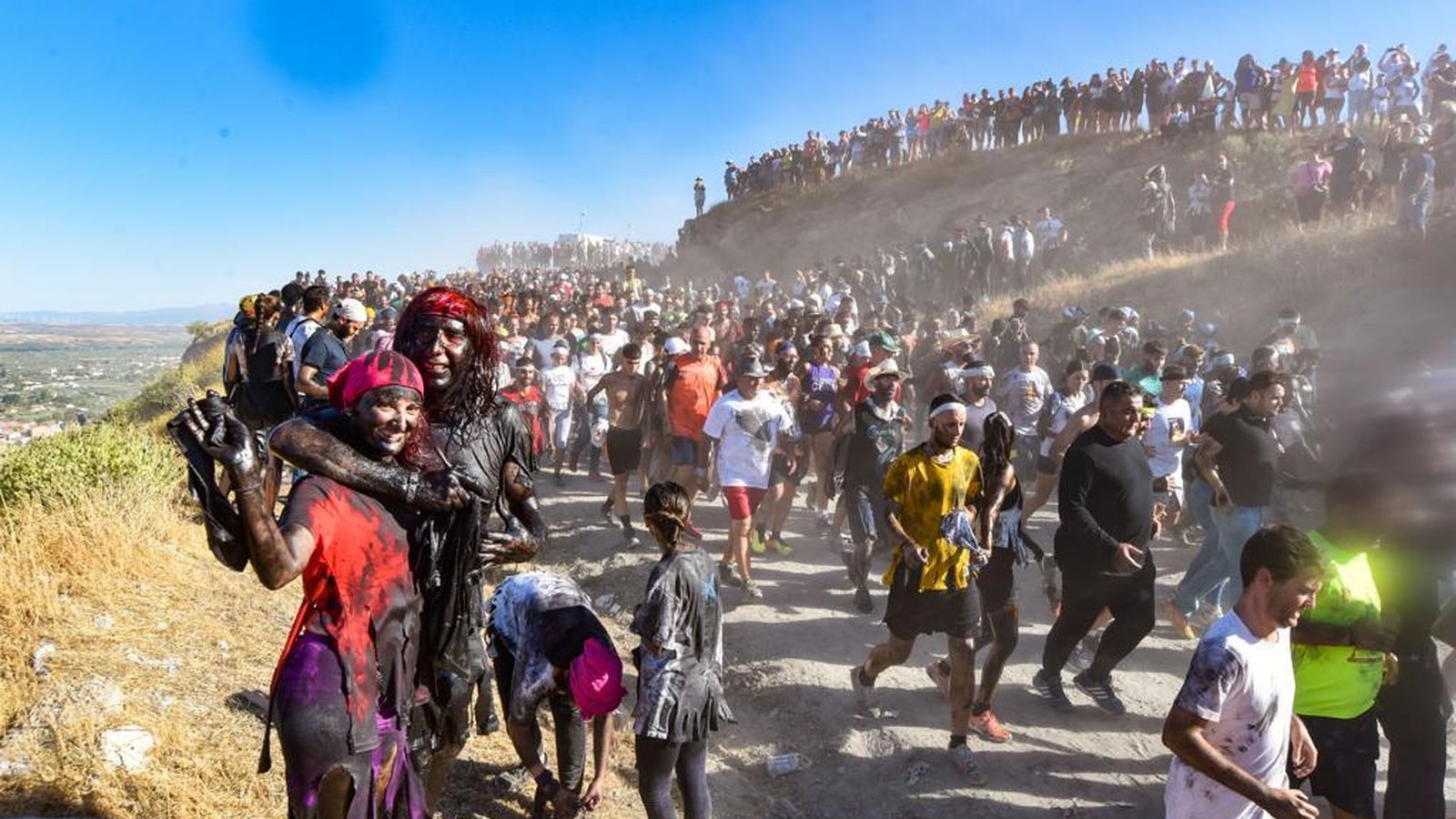 La muchedumbre se volcó con el Cascamorras