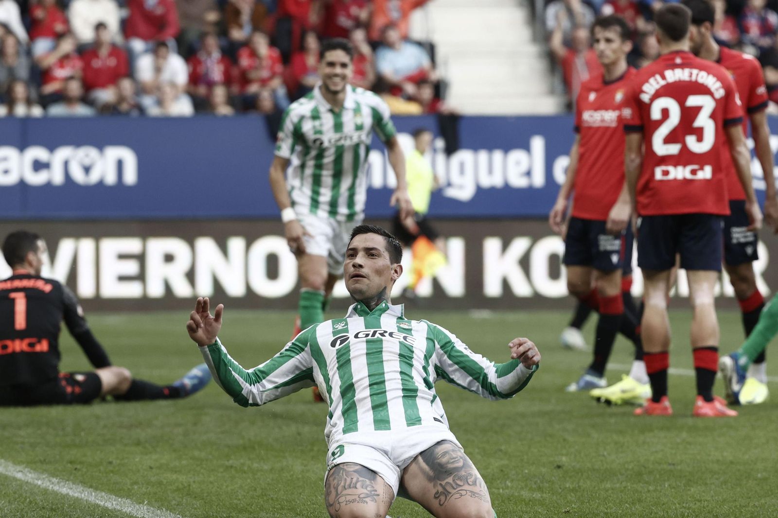 Las fotos del Osasuna - Betis