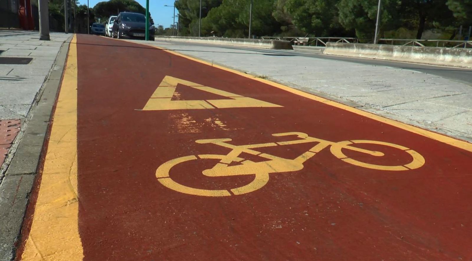 Carril bic en Puerto Real