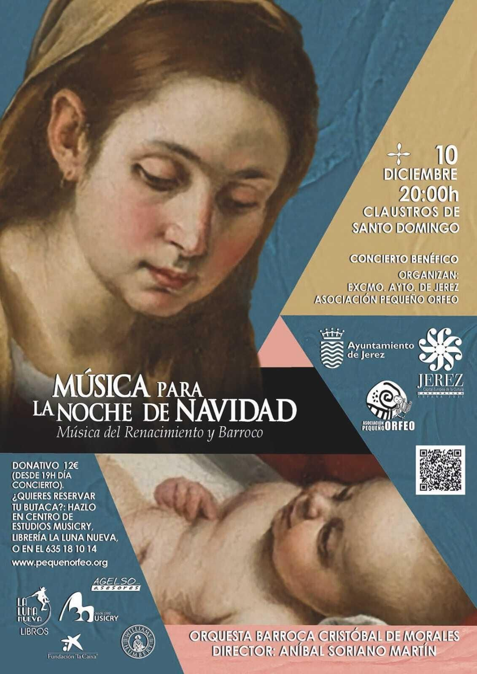 Música de Navidad a beneficio de la asociación Pequeño Orfeo