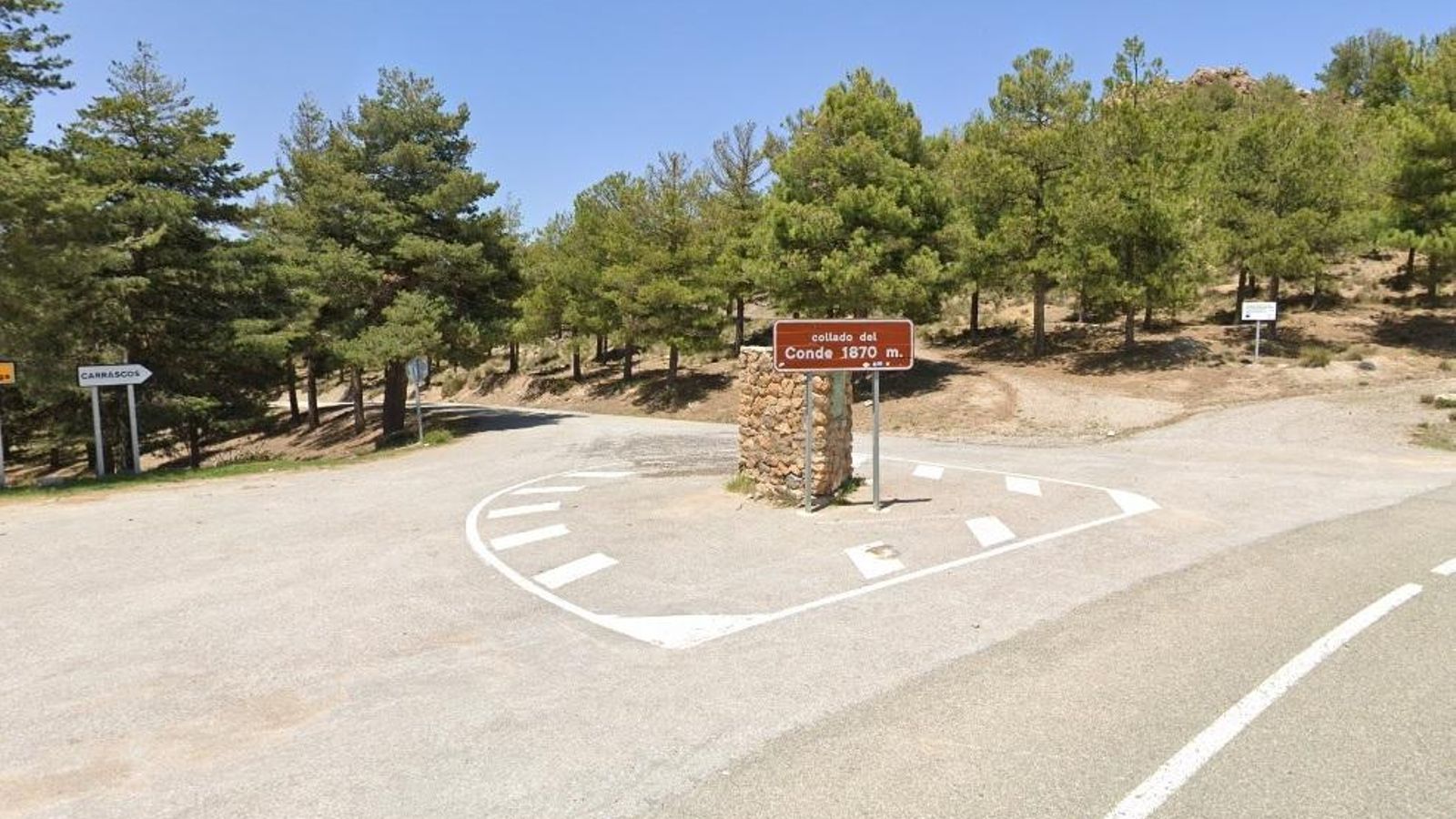 Collado del Conde, a casi 2.000 metros de altitud.