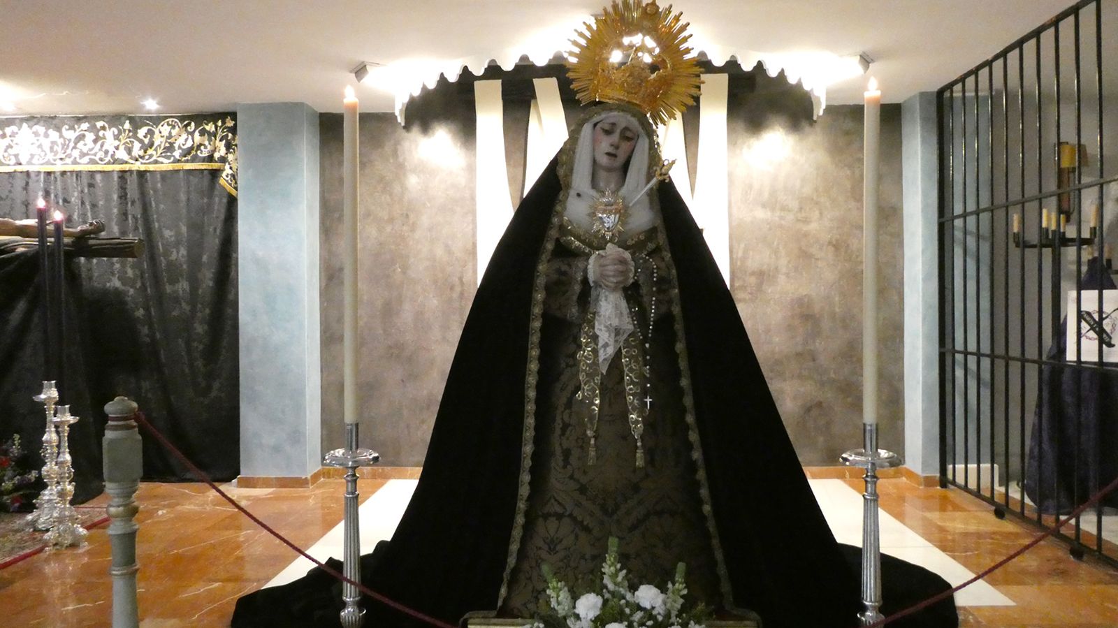 Pasión y Muerte celebra su solemne quinario en la Parroquia del Buen Aire