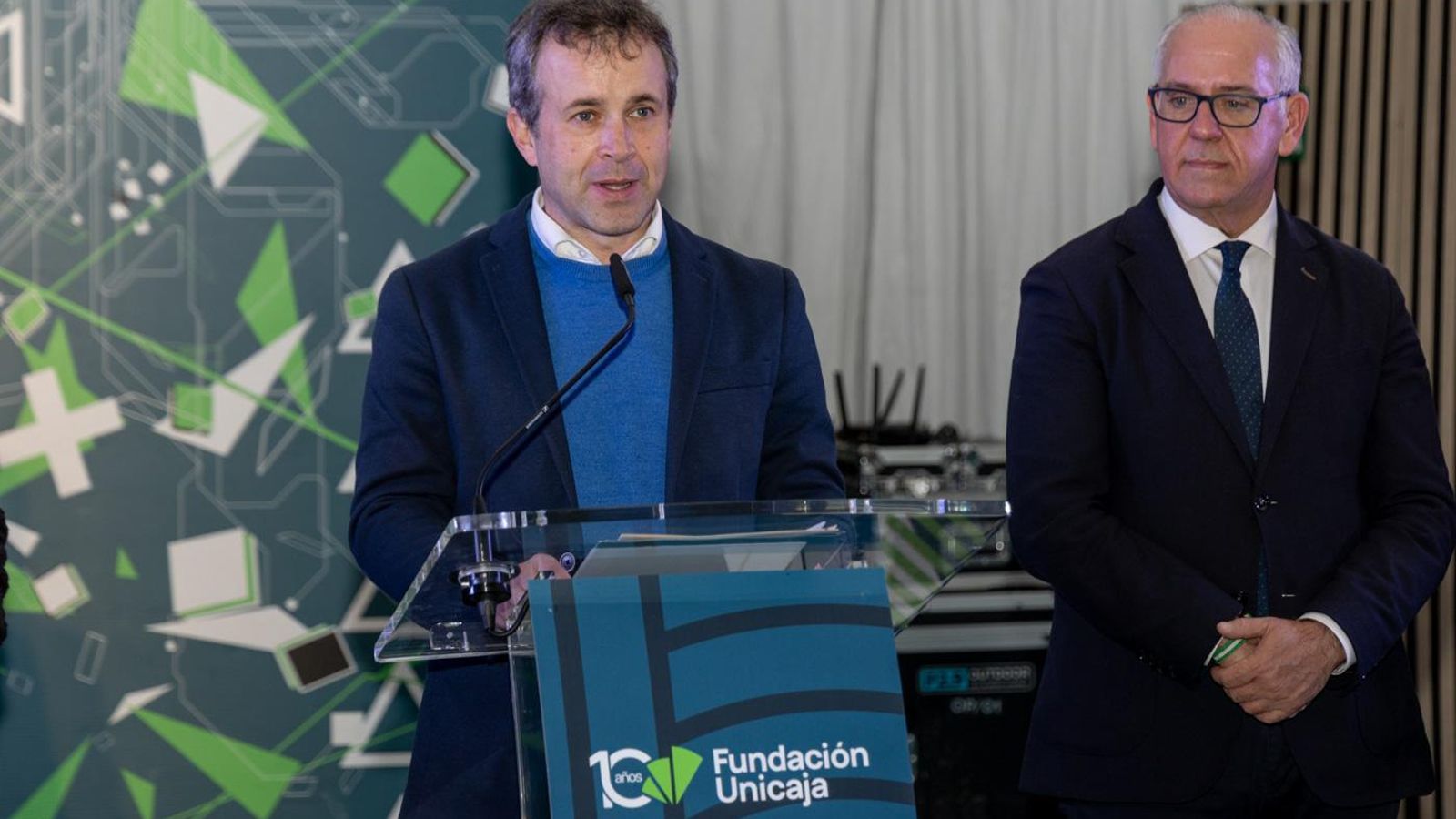 Inauguración en Jaén del Espacio Fundación Unicaja con motivo de la conmemoración del décimo aniversario de la entidad