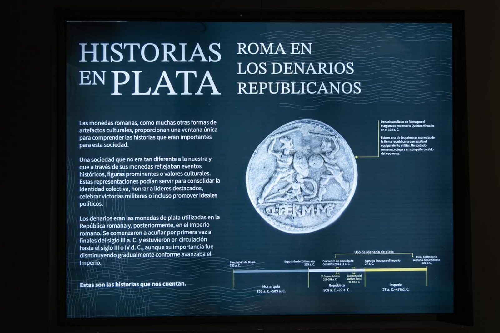 La exposición puede visitarse todos los días gratuitamente excepto los lunes por cierre del museo.