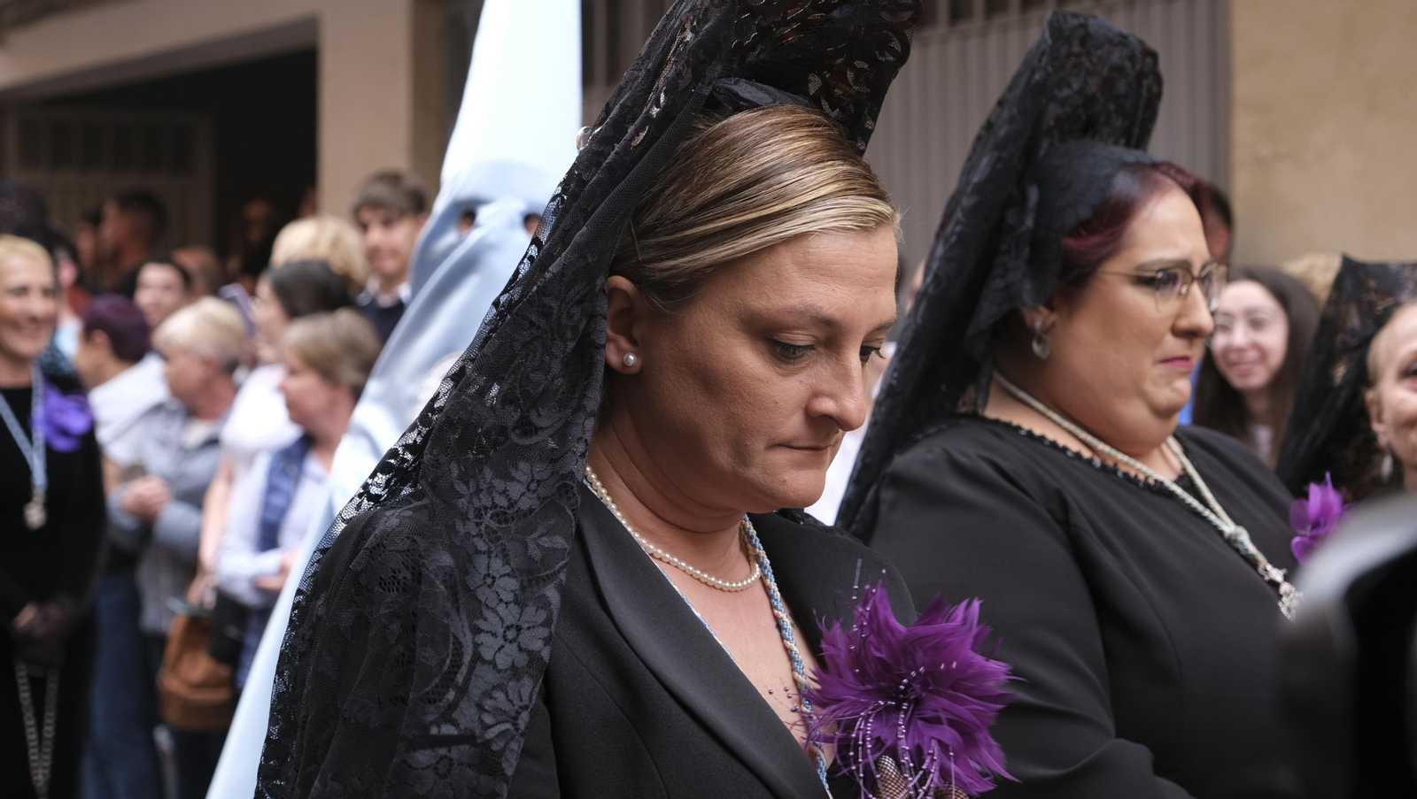 La procesión de Los Ángeles en Almería, en imágenes